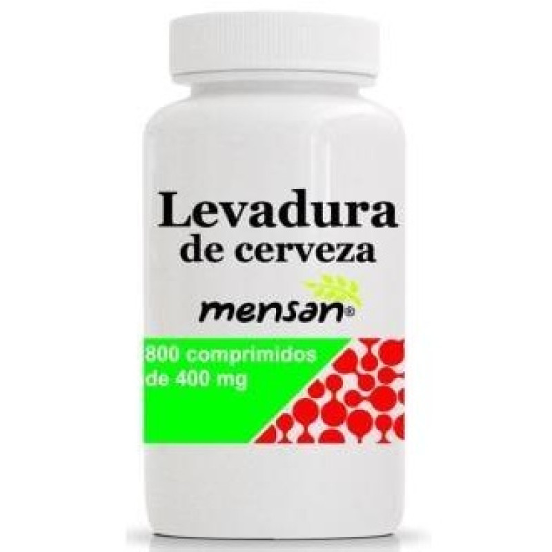 Levadura Cerveza 400mg 800comp - Mensan