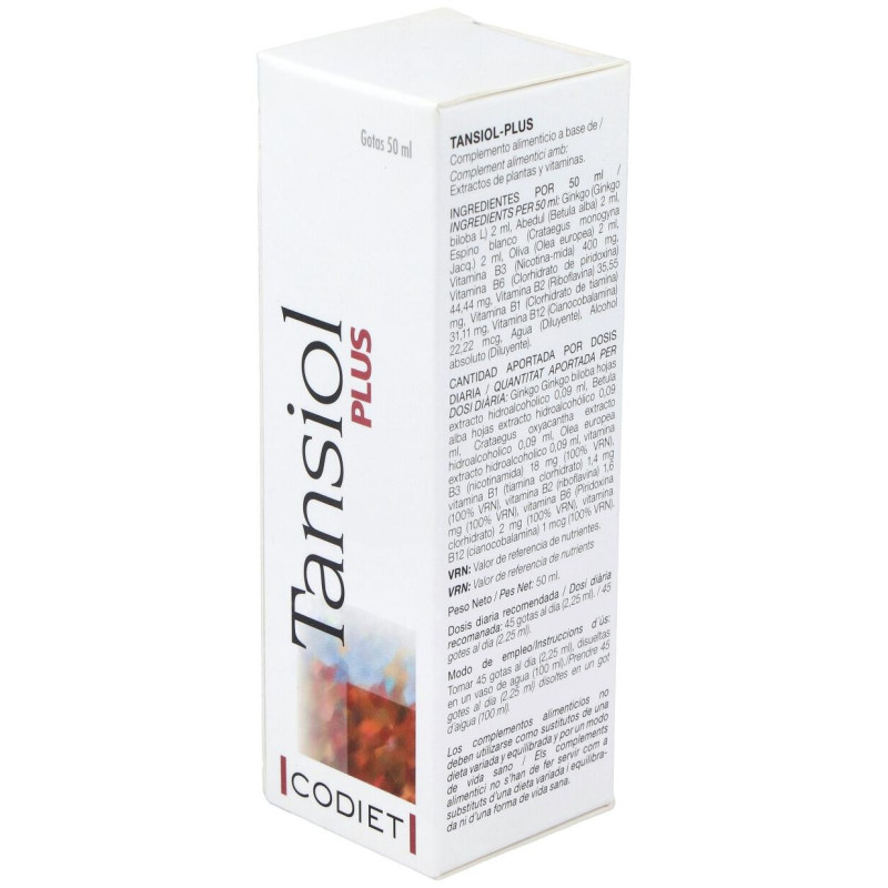 Codiet Tansiol Plus Gotas 50 Ml