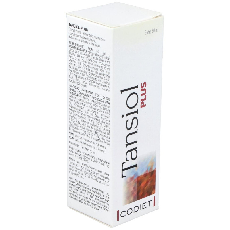 Codiet Tansiol Plus Gotas 50 Ml