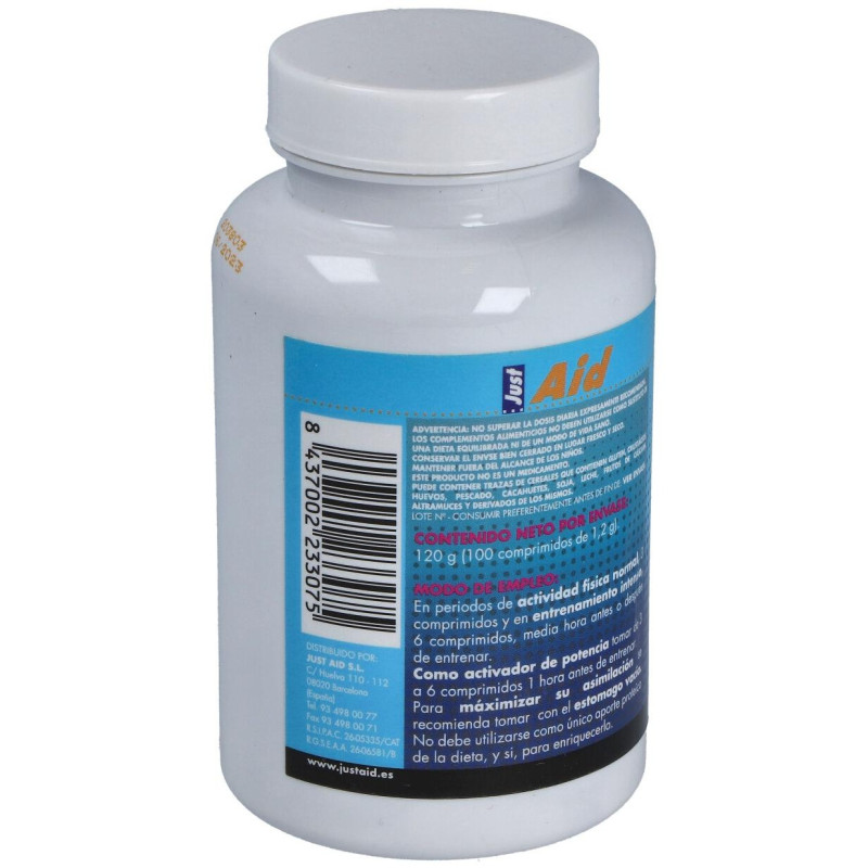 Just Aid Amino Aid Bcaa Aminoacidos Ramificados 100Comp