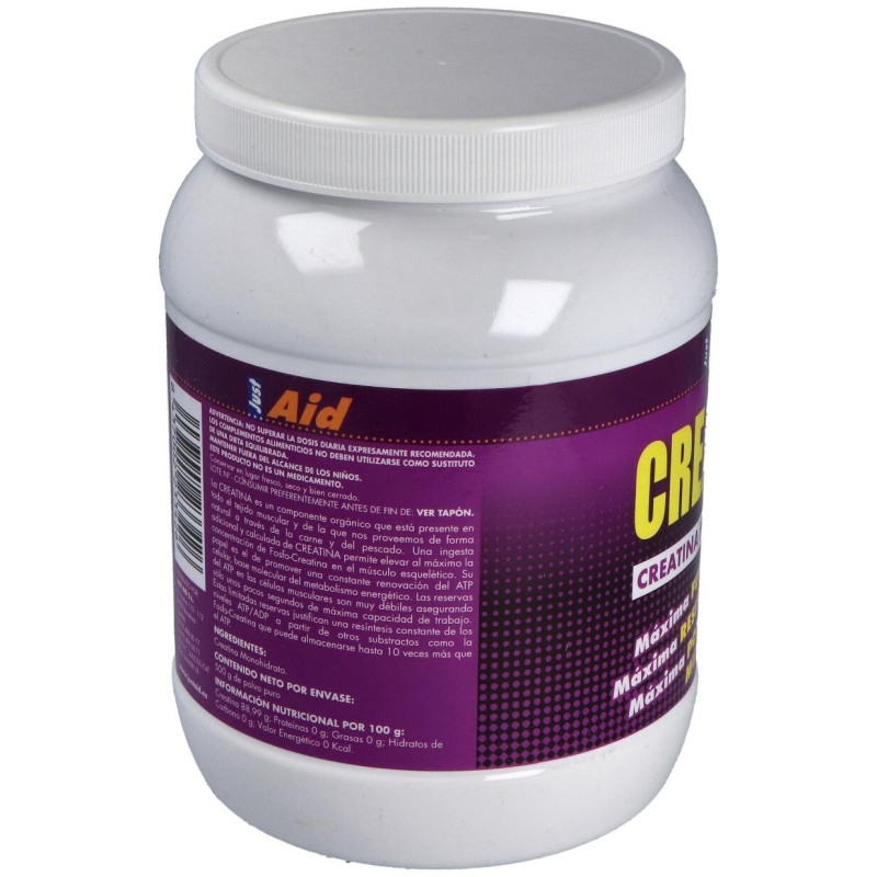 Creatina 0 Monohidrato Pura 500gpolvo - Just Aid
