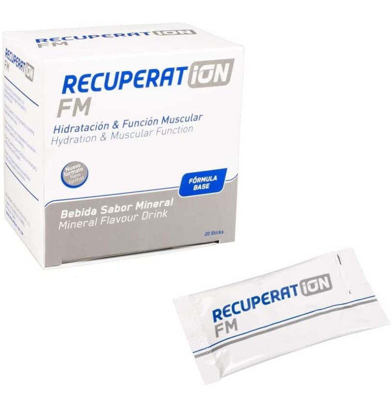 Recuperat - Ion Fm Formula Base Sabor Salino (20 Sobres) - Recuperat-ion Electrolitos