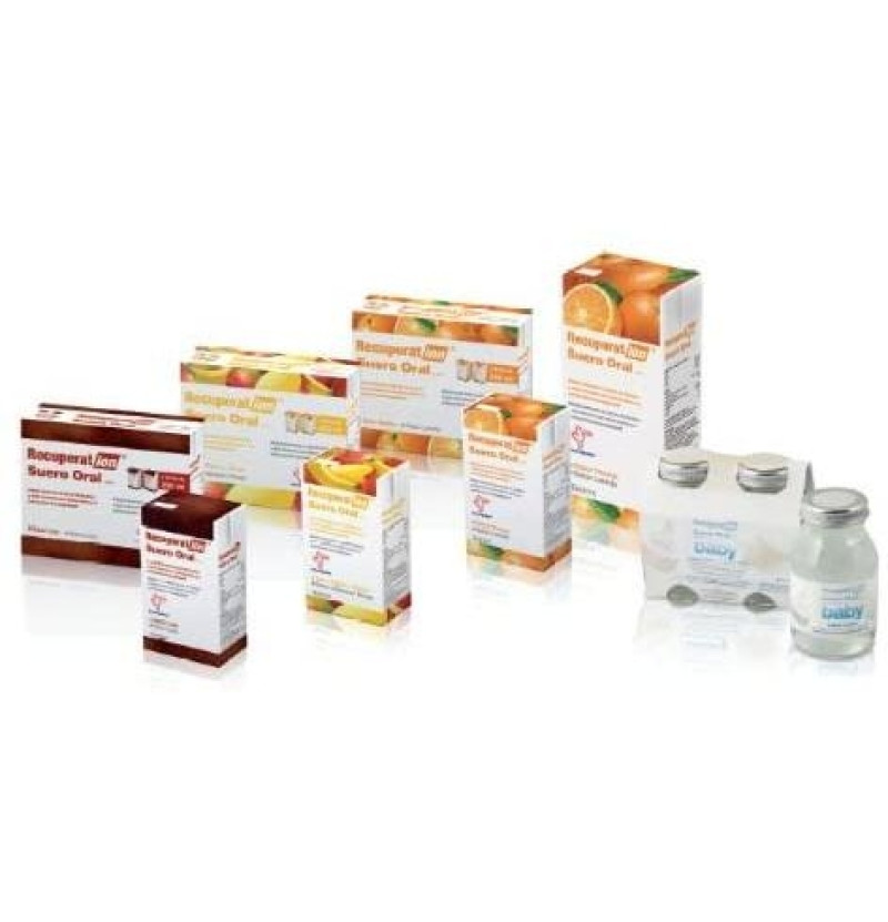 Recuperat - Ion Suero Oral S.r.o. (4 Sobres Sabor Naranja) - Recuperat-ion Electrolitos