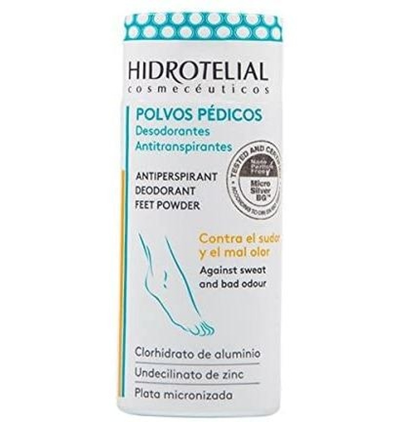 Hidrotelial Polvos Pedicos Desodorantes Antitran (1 Envase 75 g) - Inifarco