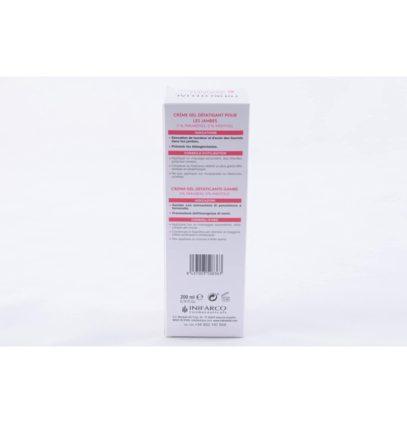 Hidrotelial Variden Crema Gel Defatigante Pierna (150 ml) - Inifarco