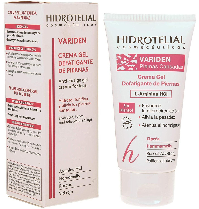 Hidrotelial Variden Crema Gel Defatigante Pierna (1 Envase 75 Ml)