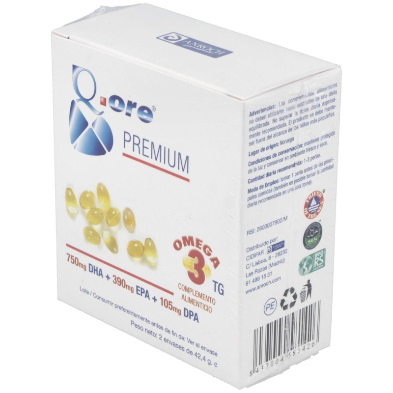 Fharma Qore Premium 120 Perlas - Anroch