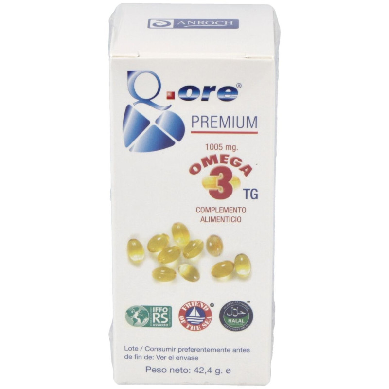 Q.ore Premium Omega 3 60perlas - Anroch