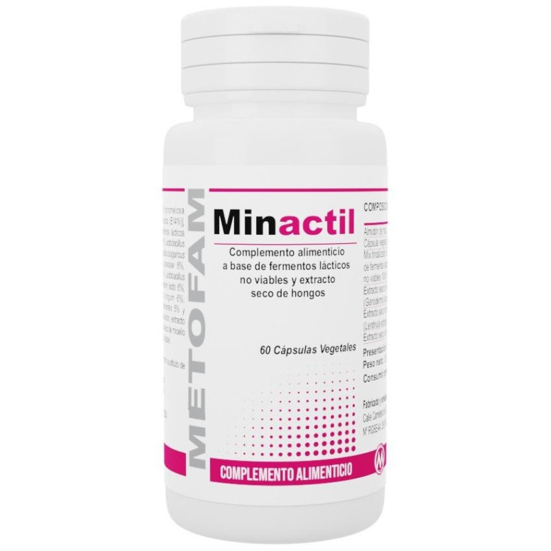 Metofam Minactil 60 Cápsulas - Metofarm