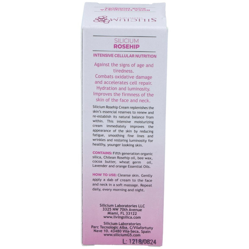 Silicium Rosa Mosqueta Crema 50Ml.