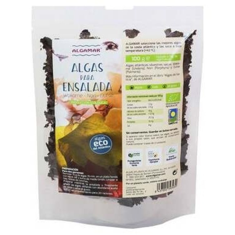 Mix Algas Ensalada Bio 100g - Algamar