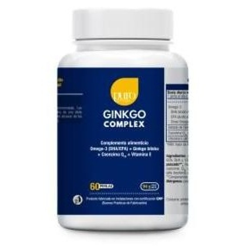 Ginkgo Complex Dha/epa Q10 60perlas - Puro Omega