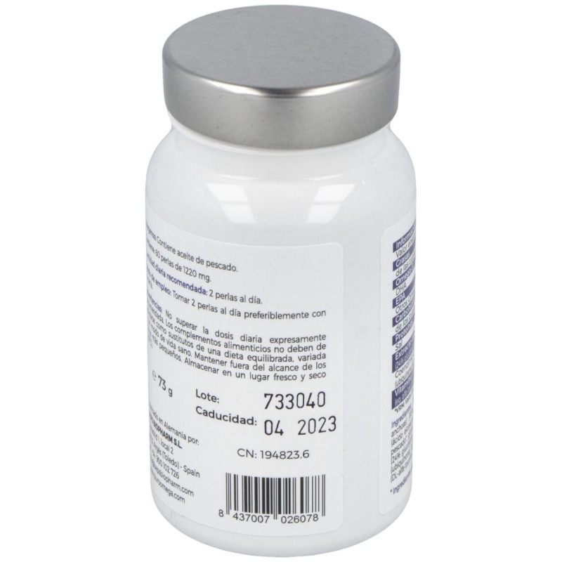 Ginkgo Complex Dha/epa Q10 60perlas - Puro Omega