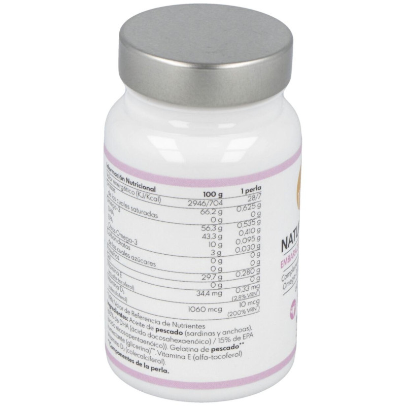 Natural Dha Embarazo Lactancia 60 Perlas - Puro Omega