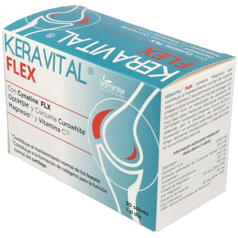 Ineldea Keravital Flex Sabor Limón 30 Sobres - Vaminter