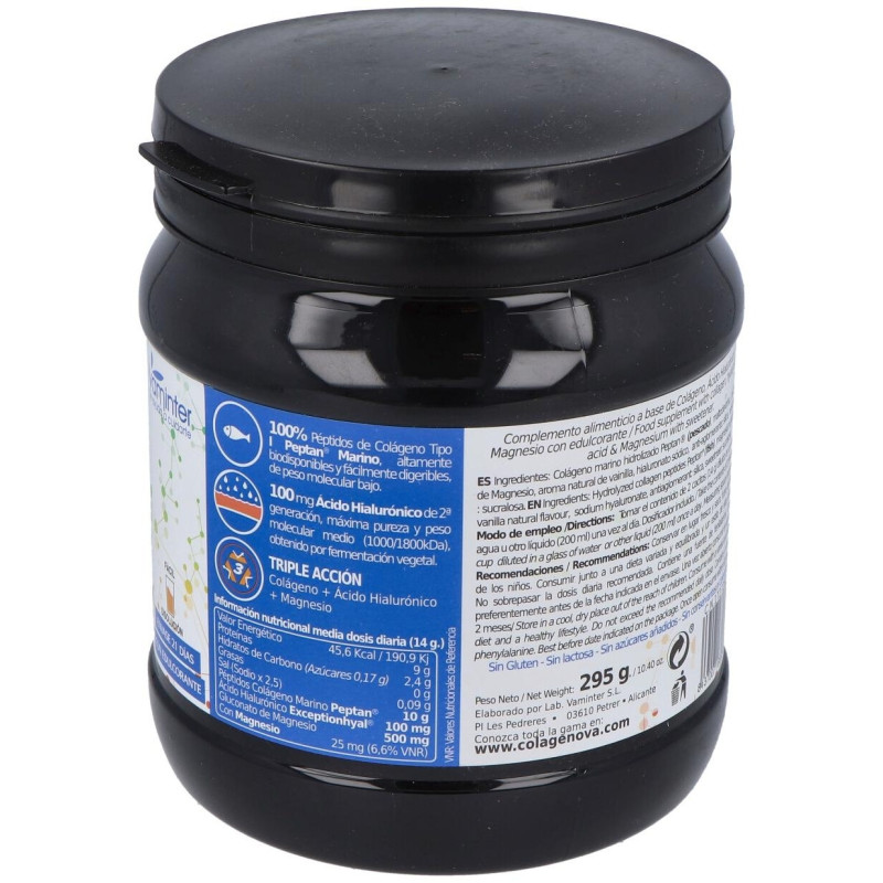 Colagenova Marine + Hialurónico Vainilla 275G
