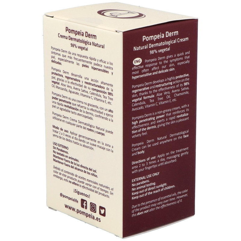 Pompeia Derm Crema Dermatologica 50ml - Pompeia Life