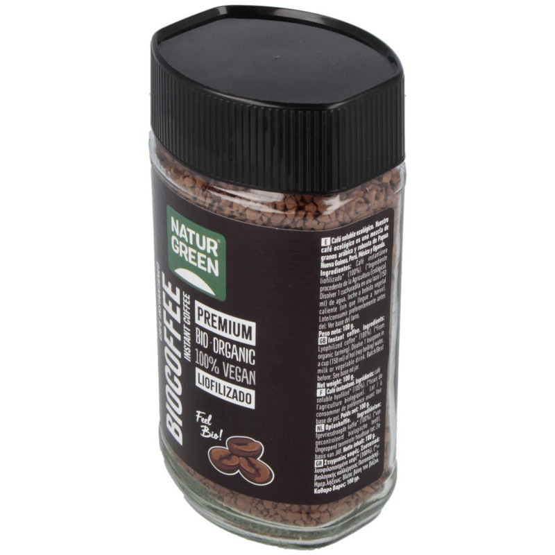 Naturgreen Café Ecológico Instantáneo 100 G