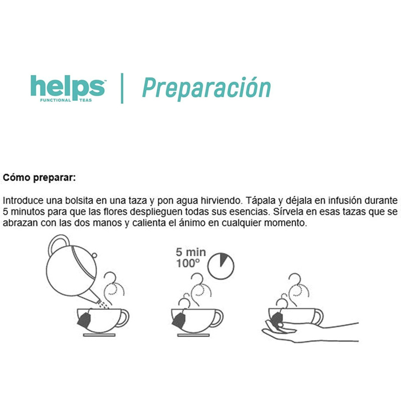 Helps Relax (20 Filtros 1,5 g) - Pharmadus P.f.i Sl