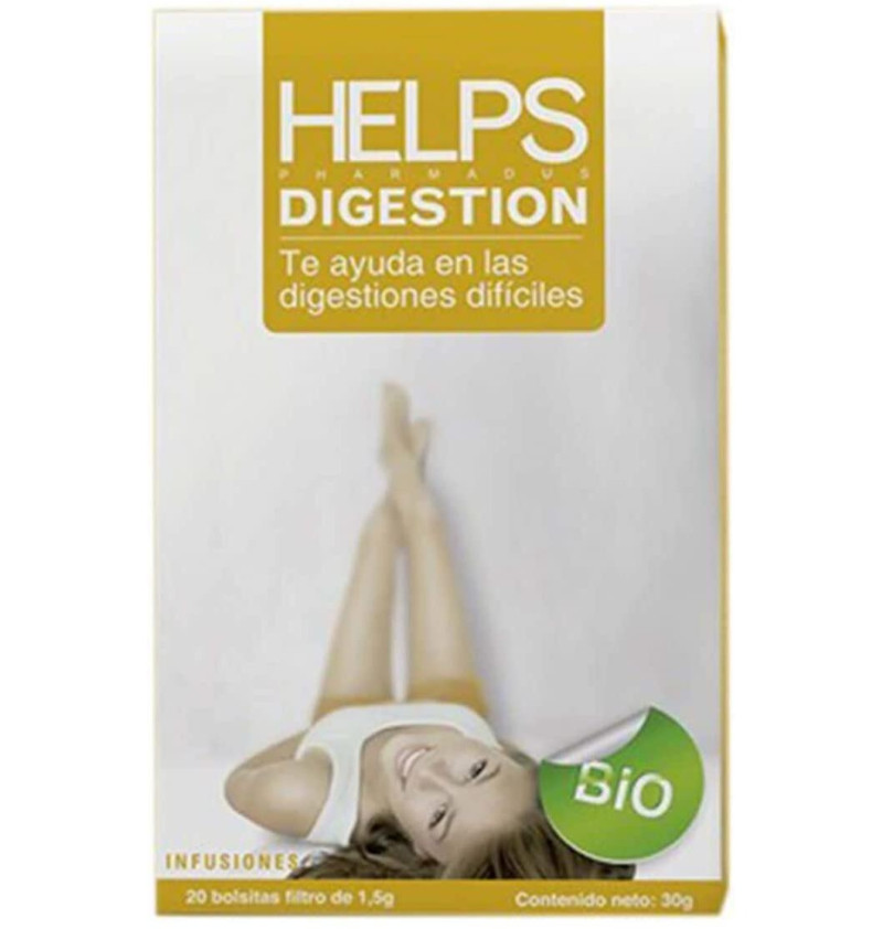 Helps Digestion (20 Filtros 1,5 g) - Pharmadus P.f.i Sl