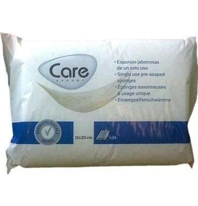 Care Esponja Enjabonada Napa (24 U) - Ontex Id