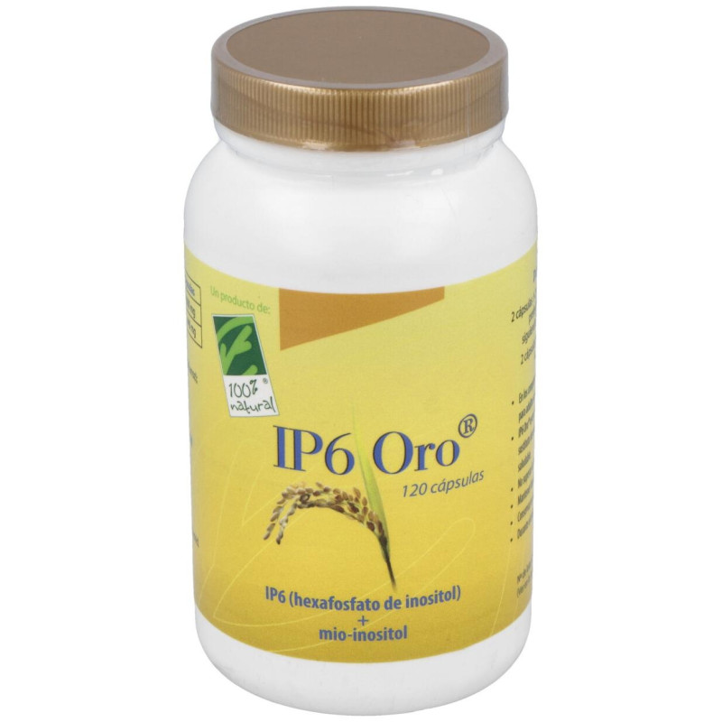 100% Natural Ip6 Oro 120cáps - Cien por Cien Natural
