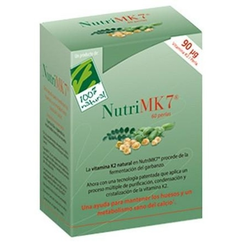 100% Natural Nutrimk7 Cardio Caja con 60 Cápsulas Vegetales - Cien por Cien Natural