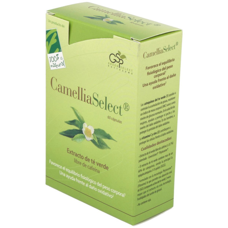 100% Natural Camellia Select Antioxidante 60Cáps