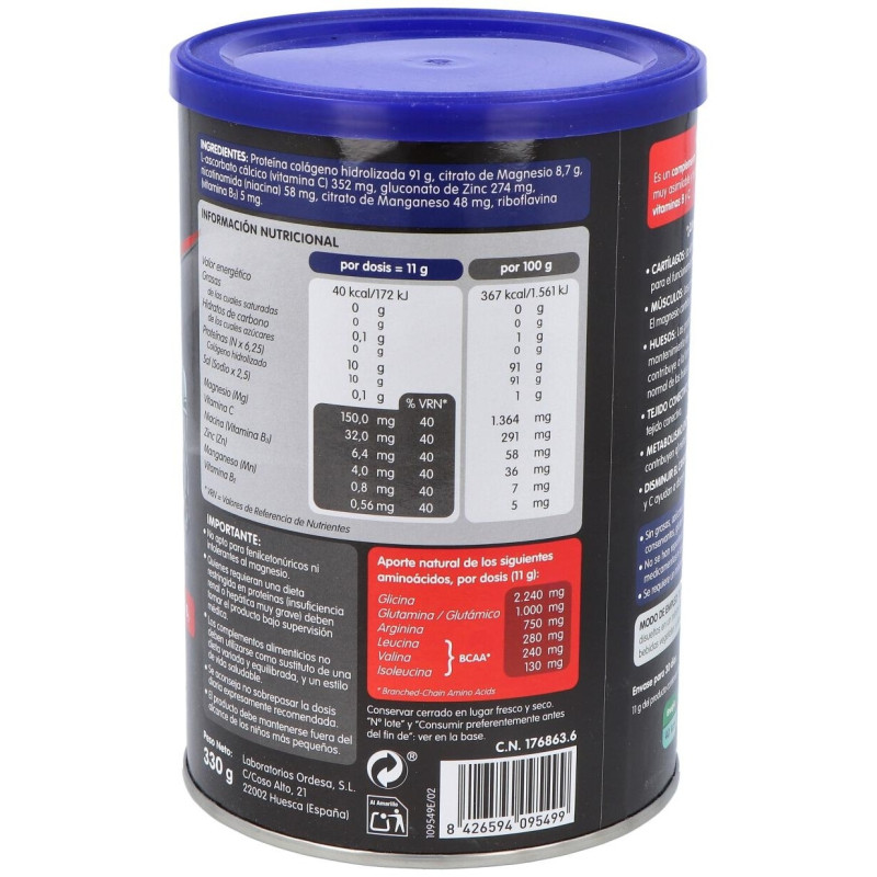 Sport Colágeno Natural Sabor Neutro, 330 g - Colnatur