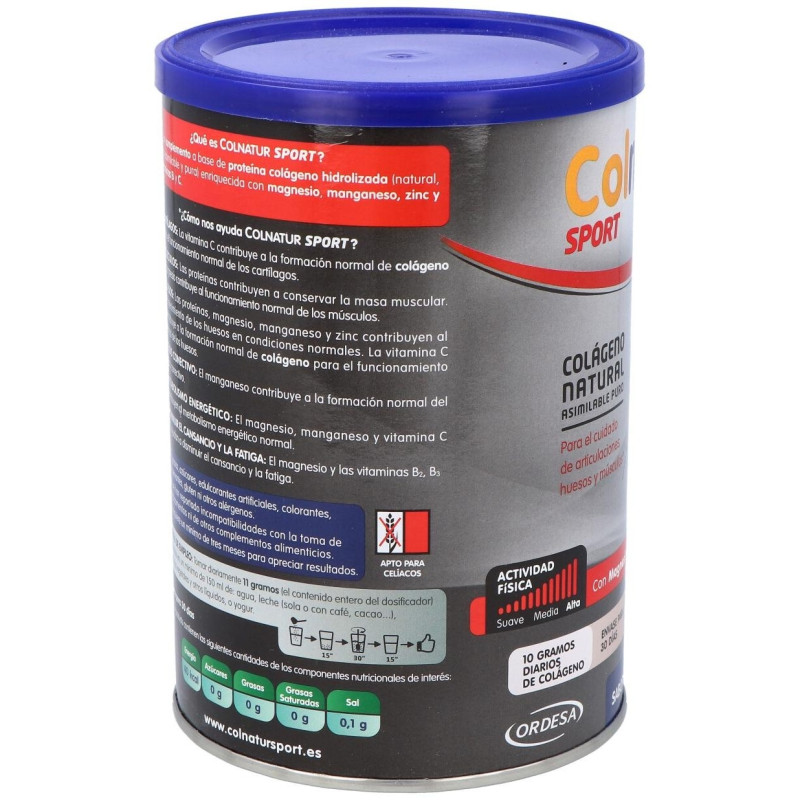 Sport Colágeno Natural Sabor Neutro, 330 g - Colnatur