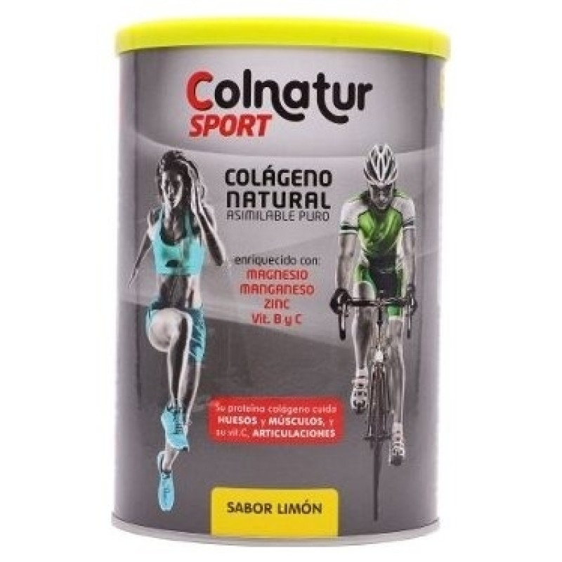 Sport Colágeno Natural Sabor Limón, 345 g - Colnatur