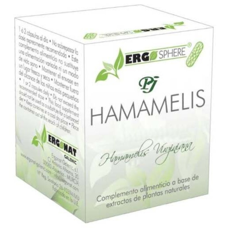 Ergonat Hamamelis Phytogran 45caps - Ergonat Galenic