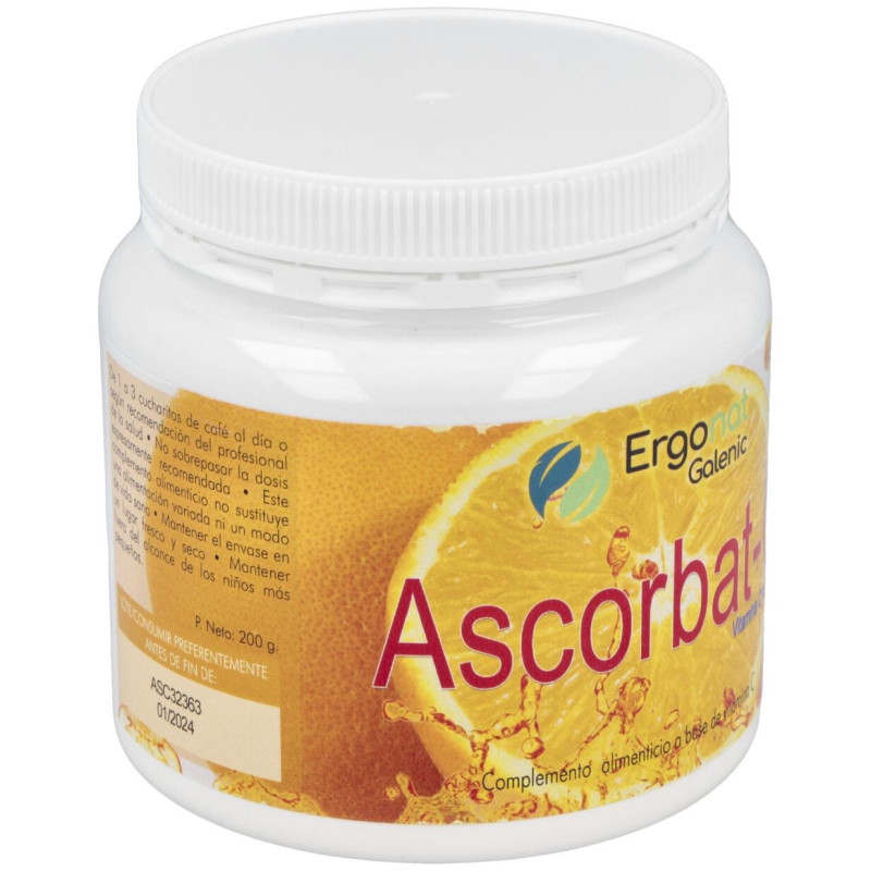 Ascorbat C Vitamina C 200g - Ergonat Galenic