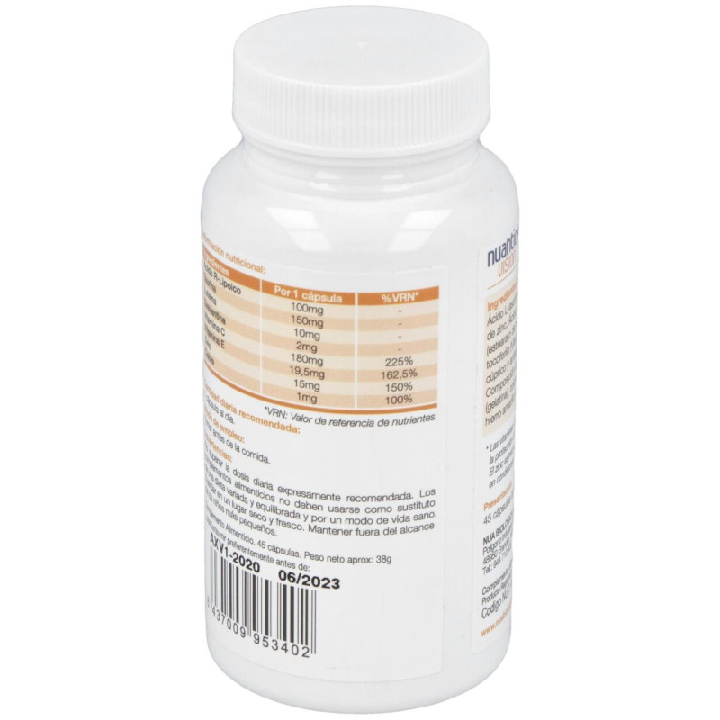 Biological Innovations Nuantiox Visión 45caps - Nua