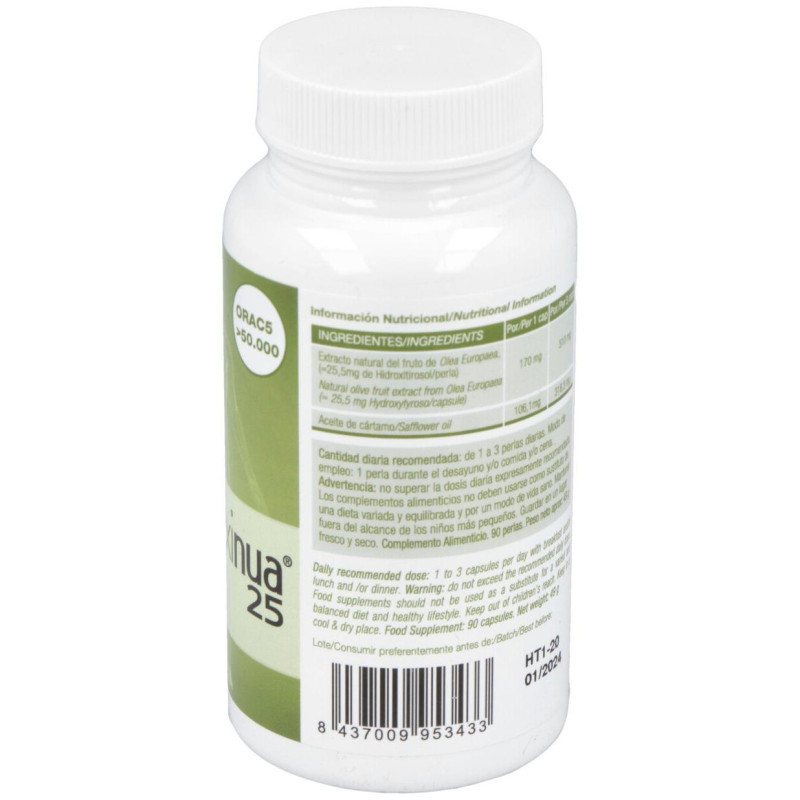 Hidroxinua 25 90perlas - Nua