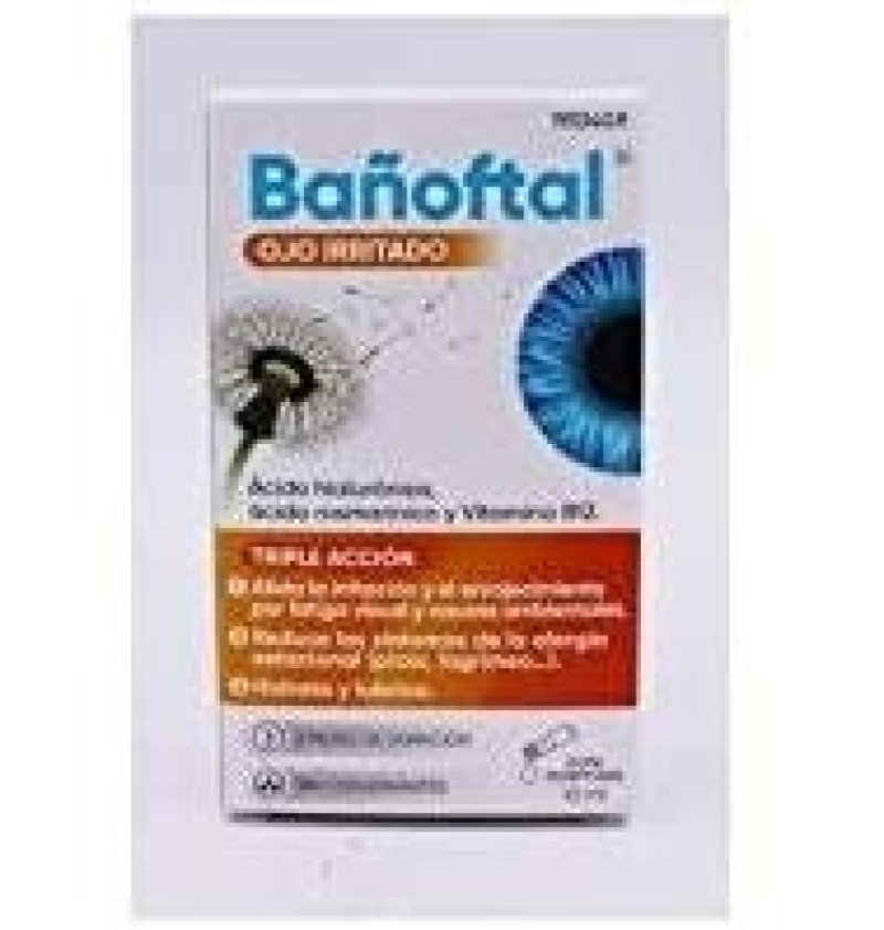 Bañoftal Ojo Irritado (1 Envase 10 ml) - M4pharma