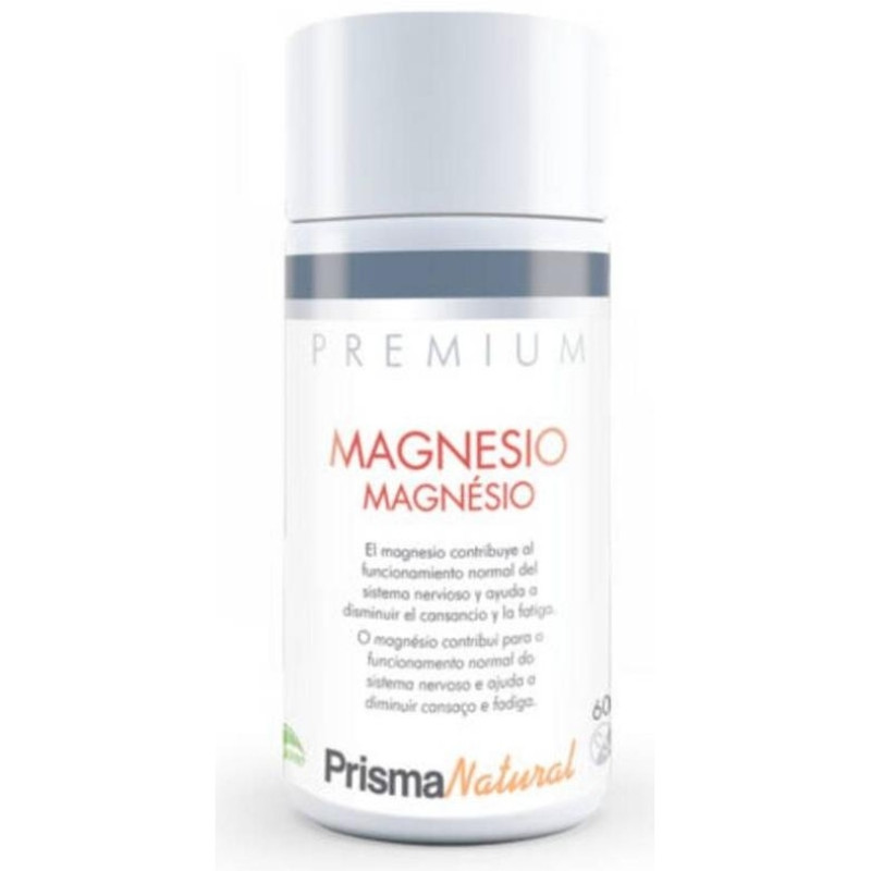 Nueva Dietetica Magnesio 537 mg, 60 Cápsulas - Prisma Natural