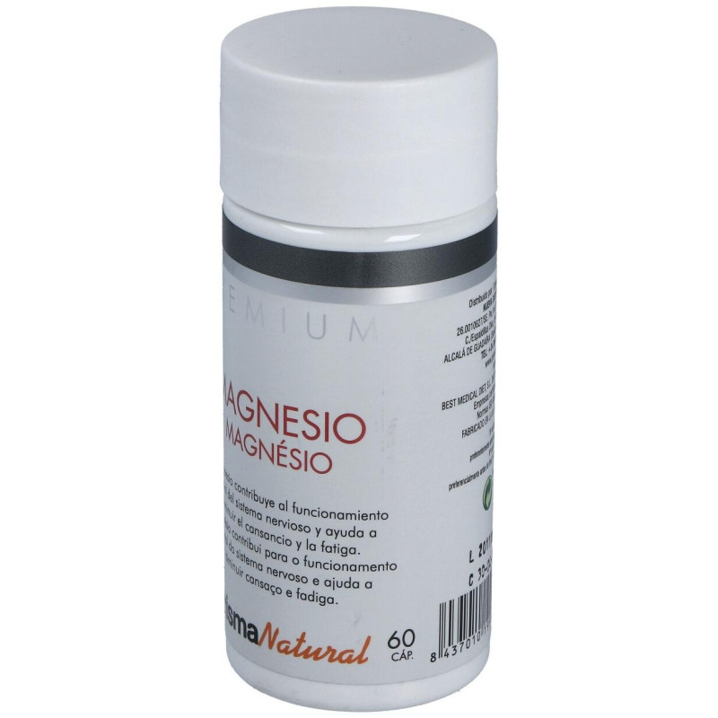 Nueva Dietetica Magnesio 537 mg, 60 Cápsulas - Prisma Natural