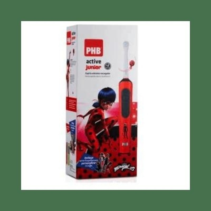 Active Junior Cepillo Eléctrico Recargable Rojo, 1 Ud - Phb