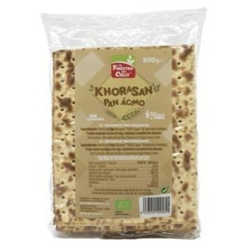 Pan Ácimo de Trigo Khorasan Kamut 200g - La Finestra Sul Cielo