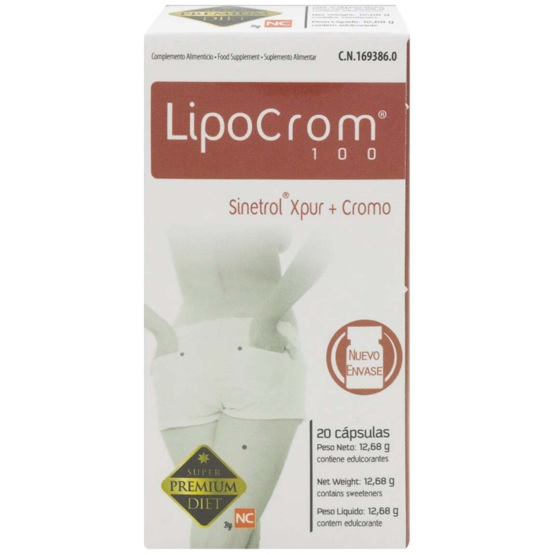 100 20 Cápsulas - Lipocrom