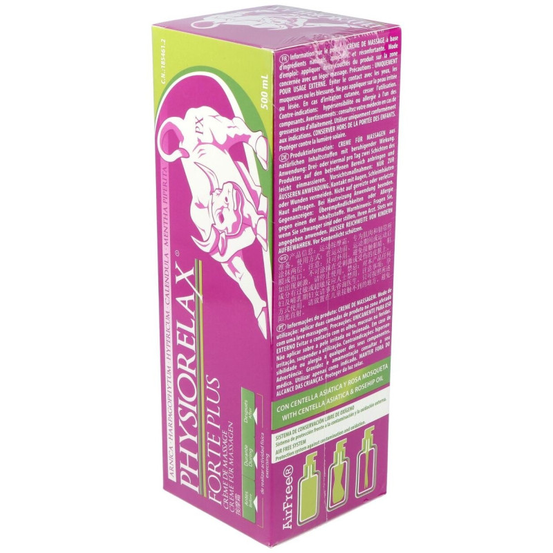 Pack Forte Plus 500ml + Botella - Physiorelax