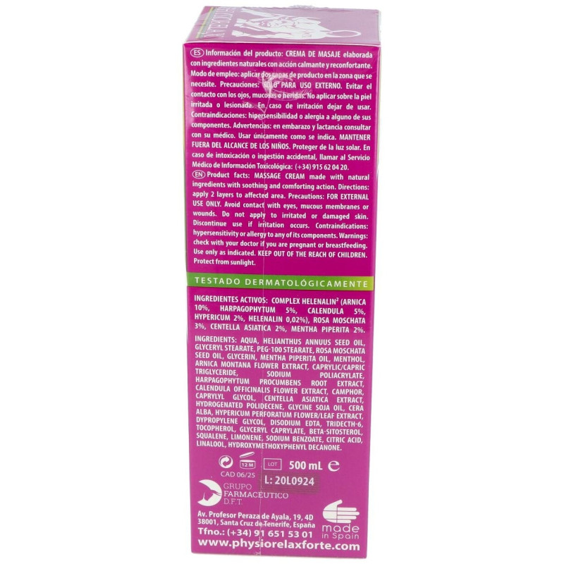 Pack Forte Plus 500ml + Botella - Physiorelax