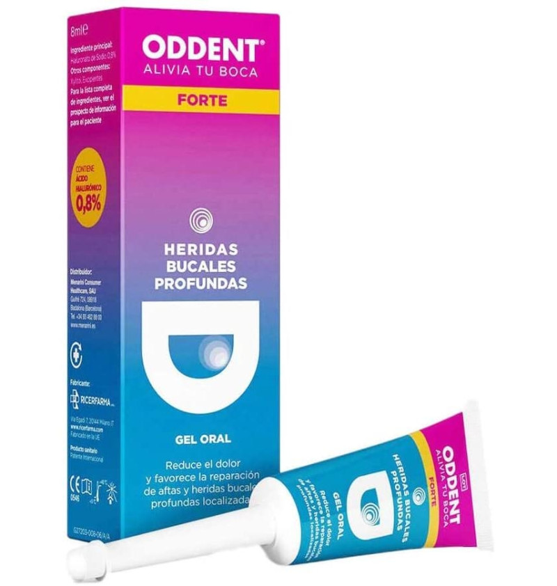 Oddent Gel Oral Forte (8 Ml) - Menarini
