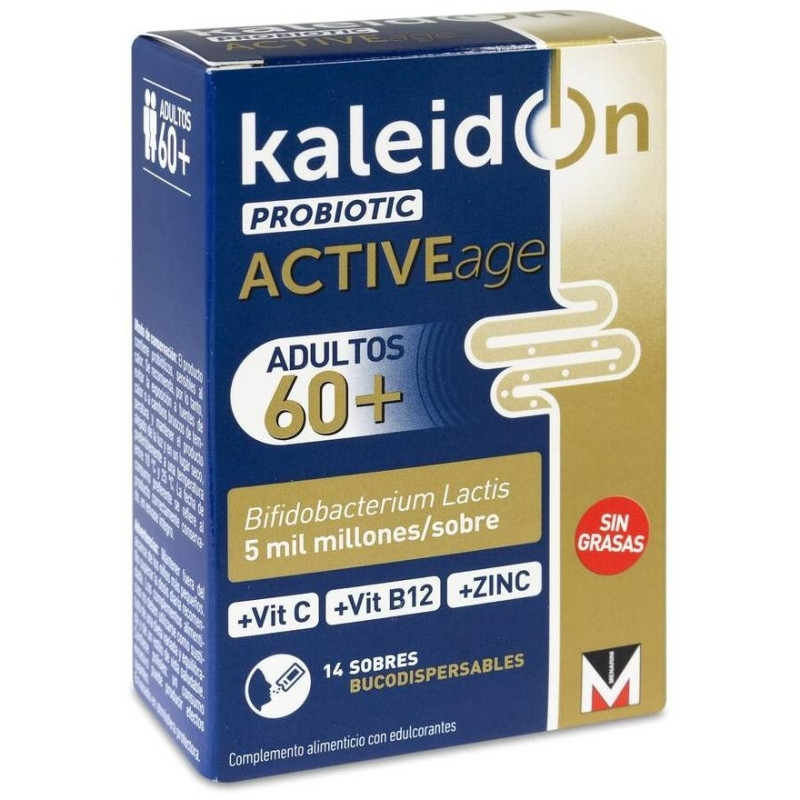 Probiótico Activeage Adultos 60+ 14 Sobres - Kaleidon
