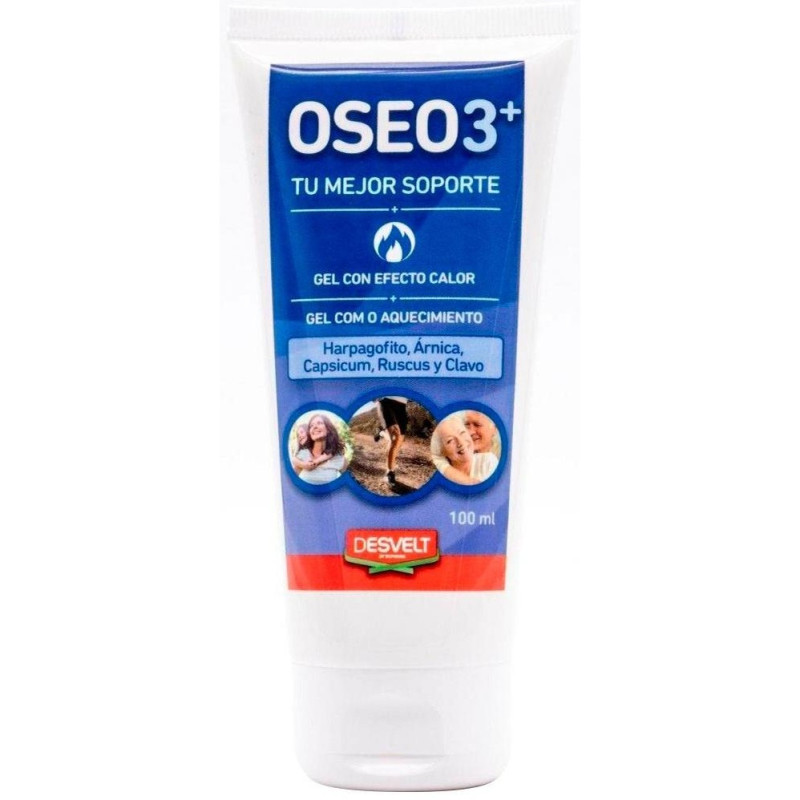 Oseo3+ Gel Efecto Calor 100ml - Dc Pharm