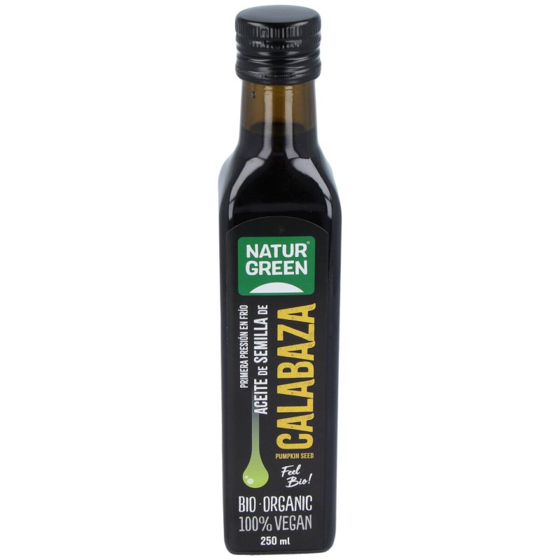 Aceite Ecológico de Semillas de Calabaza 250 ml - Naturgreen