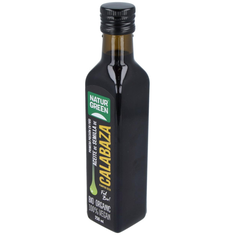 Aceite Ecológico de Semillas de Calabaza 250 ml - Naturgreen
