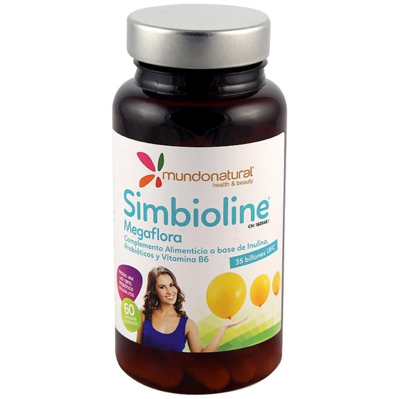 Mundo Natural Simbioline Megaflora 60caps - Mundonatural