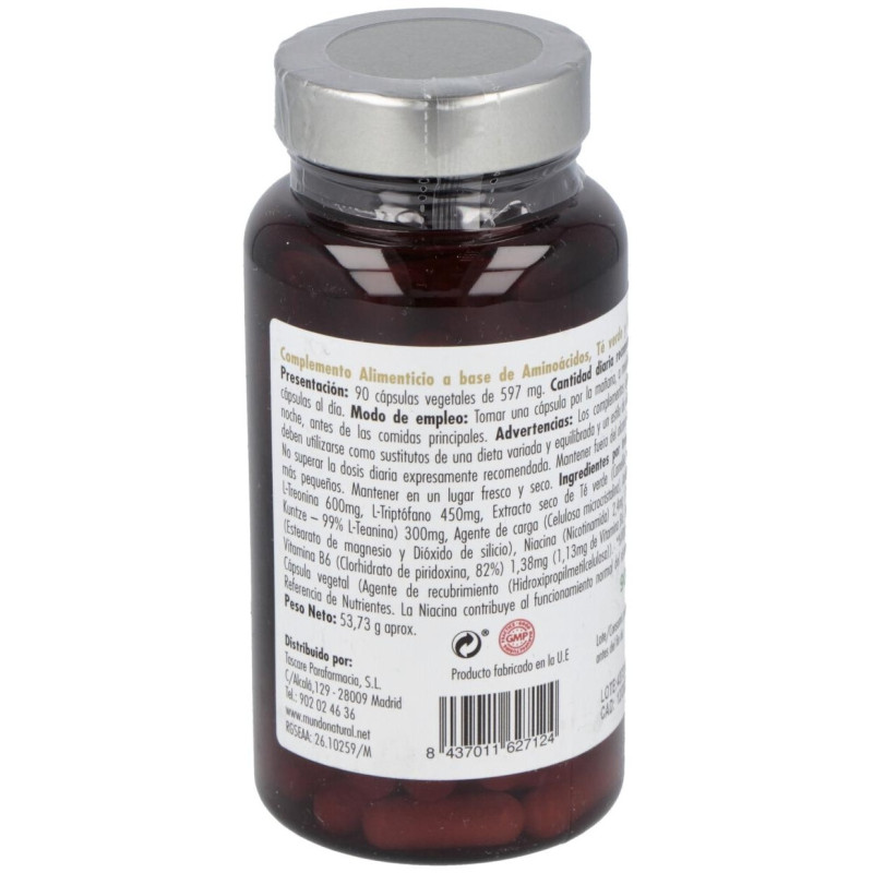 Calm Plus, 90 Cápsulas - Mundonatural